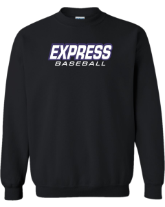 Heavy Blend™ Crewneck Sweatshirt with Express Baseball Logo