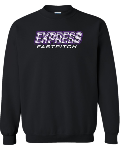 Unisex Heavy Blend™ Crewneck Sweatshirt with Softball Lines Logo