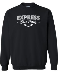 Unisex Heavy Blend™ Crewneck Sweatshirt with Home Plate Lines Logo