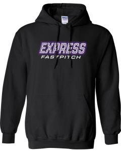 Unisex Heavy Blend™ Hooded Sweatshirt with Softball Lines Logo