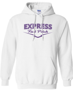 Unisex Heavy Blend™ Hooded Sweatshirt with Home Plate Lines Logo