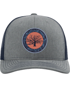 Adjustable Snapback Trucker Cap with Vintage Patch