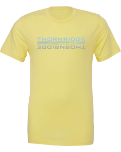 Unisex Jersey Tee with Flipped Text Logo