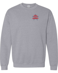 Unisex Heavy Blend™ Crewneck Sweatshirt with Trey Wayne for Sheriff Logo