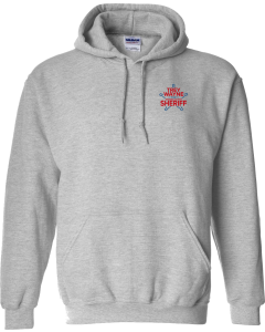 Unisex Heavy Blend™ Hooded Sweatshirt with Trey Wayne for Sheriff Logo