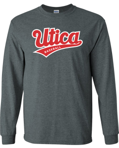 Unisex Ultra Cotton® Long Sleeve T-Shirt with 2026 Utica Ball Logo