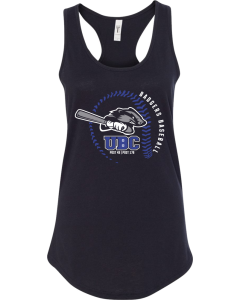 Women's Ideal Racerback Tank with Badger Laces Logo