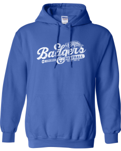 Heavy Blend™ Hooded Sweatshirt with Old School Badger Logo