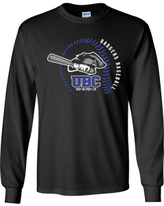 Ultra Cotton® Long Sleeve T-Shirt with Badger Laces Logo