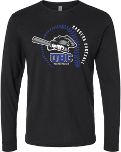 CVC Long Sleeve T-Shirt with Badger Laces Logo