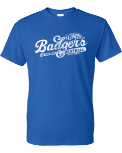 DryBlend® T-Shirt with Old School Badger Logo