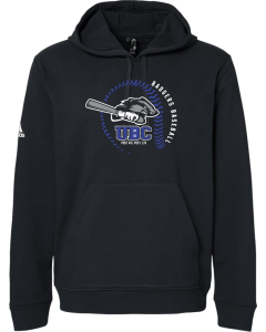 Fleece Hooded Sweatshirt with Badger Laces Logo
