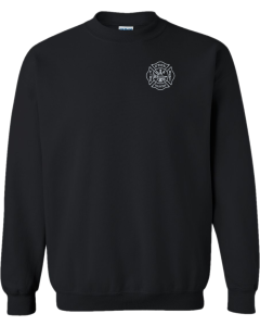 Unisex Heavy Blend™ Crewneck Sweatshirt with Utica Fire Standard Logo