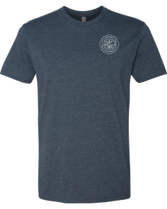 Unisex CVC T-Shirt with Axes Logo