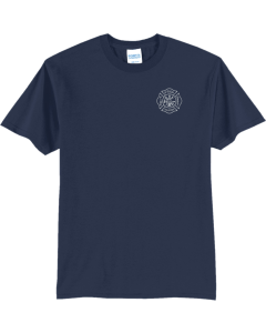 Port & Co Core Blend Tee with Axes Logo