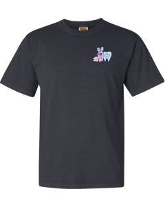 Unisex Garment-Dyed Heavyweight T-Shirt with Beautiful Day Logo