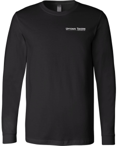 Unisex Jersey Long Sleeve Tee with Uptown Tavern Logo