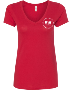 Women's Ideal V with Screen Printed W4W Star Logo