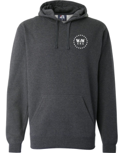 Premium Hooded Sweatshirt with Screen Printed W4W Star Logo